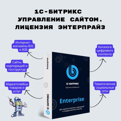 1С-Битрикс: Управление сайтом. Лицензия Энтерпрайз - купить в Байраме